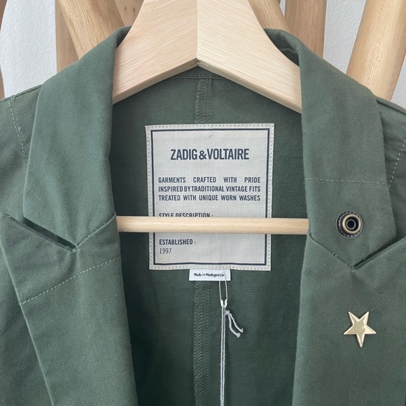 Zadig & Voltaire Jacket New - Picture 3 of 11